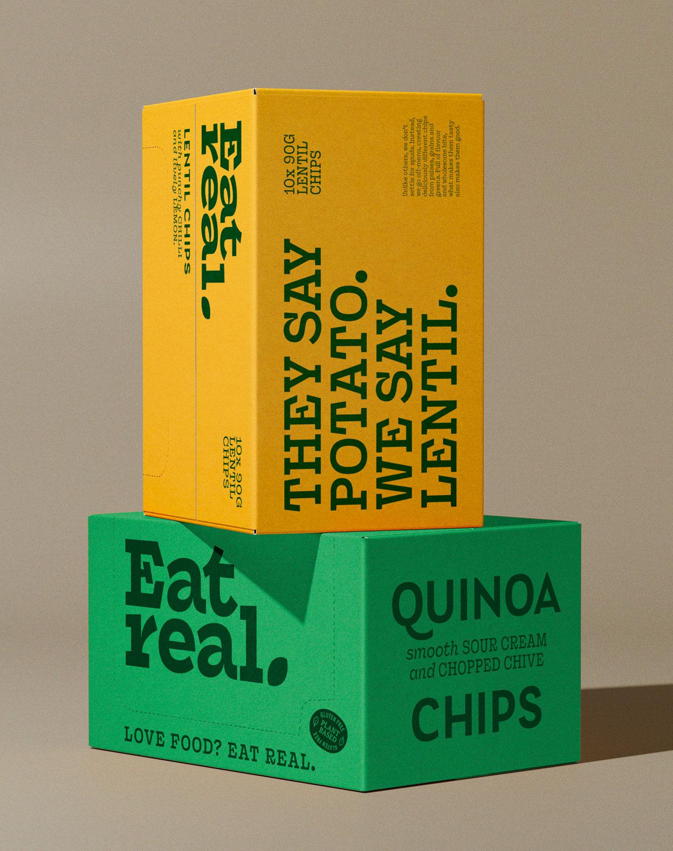 Eat Real Packaging